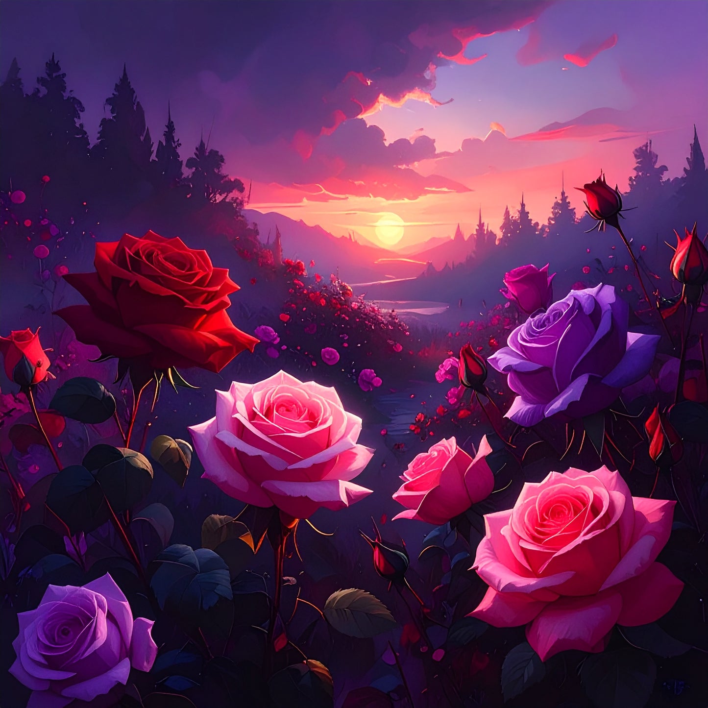 Dark Rose